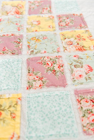 elegant-floral-handmade-quilt-rose-print-baby-blanket-for-babies